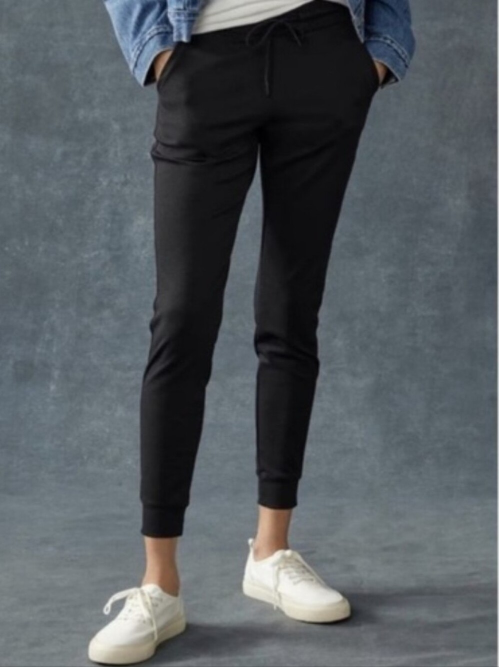American Giant Ponte Pant Black Made In USA Orig. $90